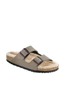 Сандалии из овчины Аризона Birkenstock, stone