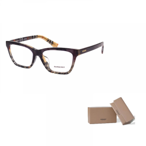Burberry Прямоугольные очки для зрения женские brown