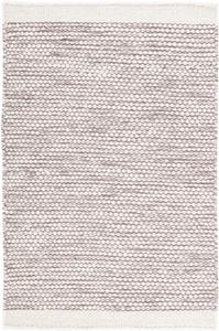 Ковер SAFAVIEH, 92 x 153 см, Natura Collection, Brown & Ivory, ручной работы из шерсти, идеален для помещений с высокой проходимостью: прихожая, гостиная, спальня (NAT776T)