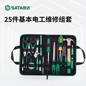 Аппаратные средства SATA Многофункциональный электронный набор для обслуживания дома, 25 предметов, базовый набор для обслуживания электрика 03780