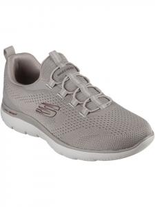 Кроссовки женские Skechers сетчатые, серый