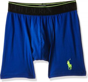 Мужские боксеры-трусы POLO RALPH LAUREN из эластичного хлопка с карманом, Sapphire Star(L999Hr-38S)/Volt