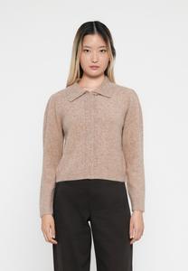 Кардиган ONLY ONLMELODY BLING COLLAR CARDI , Taupe Gray /Beige