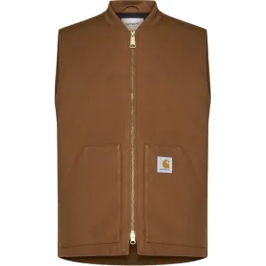 Carhartt WIP Жилет FW24 мужской коричневый