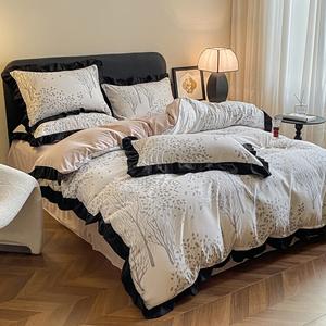 FUANNA Комплект постельного белья, 180 см, 4 предмета