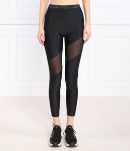 Легинсы Liu Jo Sport с полупрозрачными вставками, черный