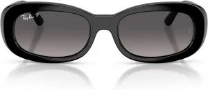 Женские солнцезащитные очки Ray-Ban Rb2221 Ritual, Black/Gradient Grey Polarized