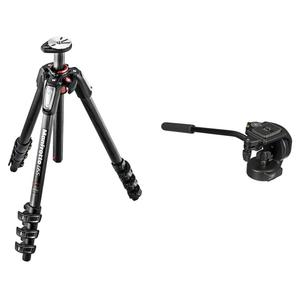 Штатив Manfrotto MT055CXPRO4 из углеродного волокна с комплектом микро-видеоголовки 128RC