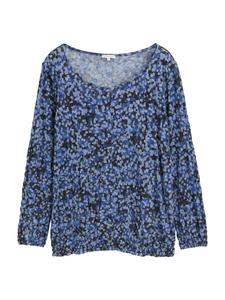 Блузка Tom Tailor Women + Blouse, цвет blue/smoke blue