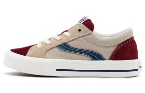 Детские парусиновые туфли Kids Low-top Red Vision Street Wear, красный