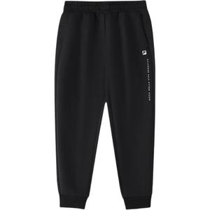 FILA KIDS AW24 Вязаные спортивные штаны Pitch Black для подростков