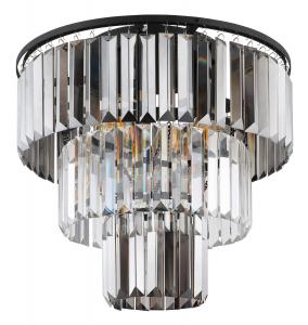 Globo Потолочный светильник E27, прозрачный/черный металл/стекло
