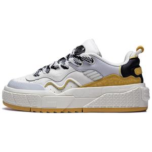 Кроссовки LINING Skateboarding Shoes Women's Low-top Off-white/golden Apricot, золотой