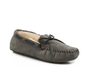 Тапочки из овчины Minnetonka, Grey