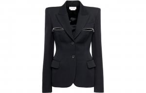 Alexander McQueen Куртка женская черная, Black