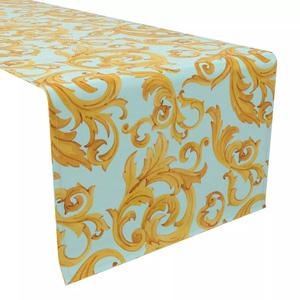 Дорожка для стола, 100 % хлопок, 16x72 дюйма, цветочный 156