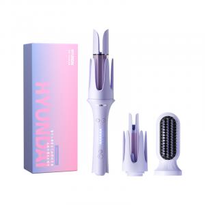 Плойка для завивки и выпрямления HYUNDAI, lavender 3-in-1 (28/32/hair straightening brush)[curling and straightening dual-use+billion-negative ion hair care]