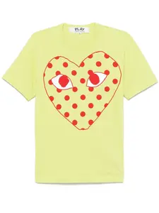 Футболка с логотипом Comme Des Garçons Play, зеленый