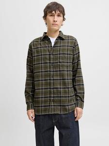 Jack & Jones Рубашка - стандартный крой - цвета хаки