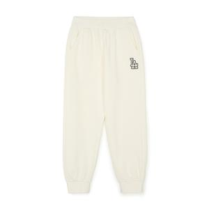 Детские вязаные спортивные штаны MLB, слоновая кость