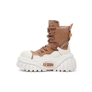 KEDDO Кроссовки Кейбордс Женские Ботильоны Молочный Чай Коричневый, цвет Milk Tea Brown