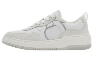 Кроссовки Gancini на шнуровке Ferragamo, Optical White