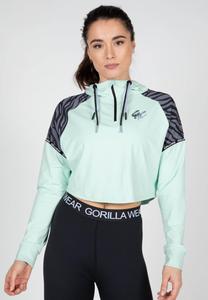Толстовка с капюшоном ZION CROPPED  Gorilla Wear, зеленый