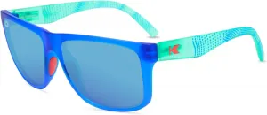 Поляризованные солнцезащитные очки Knockaround Torrey Pines для мужчин и женщин - защита от УФ-излучения UV400, Hill Charge / Aqua