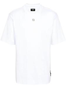 FENDI футболка с логотипом FF, белый