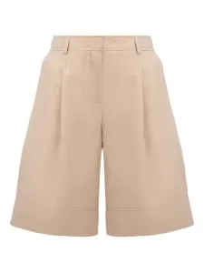 Плиссированные шорты BOSS, нейтральный