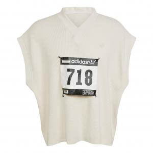 Жилет adidas originals Blue Version Detachable Solid Color Athleisure Casual Sports V neck Vest Pink White