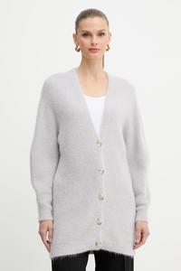Шерстяной кардиган Marella, серый
