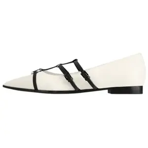 LOUIS VUITTON Женские повседневные однотонные туфли 6AM белого цвета