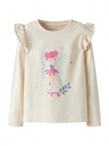 NAME IT Лонгслив 'NMFTIKKA' в цвете Cream