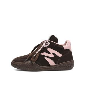 Легкие повседневные туфли среднего размера для женщин, увеличивающие рост Rosa Bianca, Dark Blue (Sheepskin Insoles)