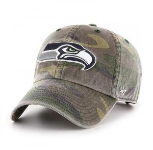 Мужская регулируемая шапка с камуфляжным принтом '47 Seattle Seahawks