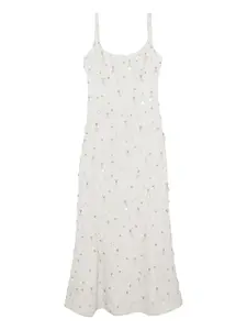 Платье, Украшенное Бриллой Simkhai, белый