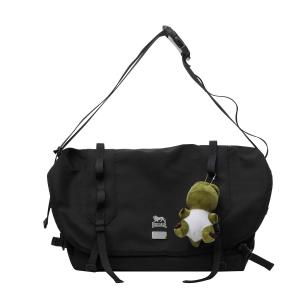 LONSDALE Тканевая рабочая сумка через плечо, Black Large Size