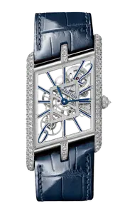 Часы tank asymétrique scheletrato Cartier