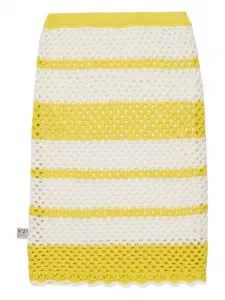 Юбка в полоску Nº21 Kids, белый