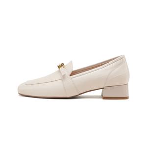 GOLDLION Лоферы женские черно-бежевые бежевые, цвет Beige