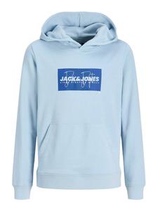 Jack & Jones Junior Толстовка 'JJCOLE' в цвете Navy, Pastel Blue
