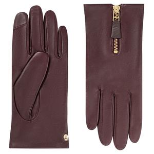 Перчатки с закрытыми пальцами Roeckl YORK TOUCH, Bordeaux/Wine Red/Cranberry/Dark Red