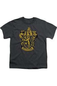 Футболка с коротким рукавом для детей с гербом Гриффиндора Harry Potter Gildan, Charcoal