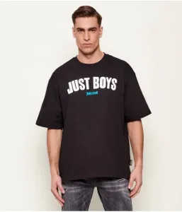 Футболка loose fit Just Cavalli, черный
