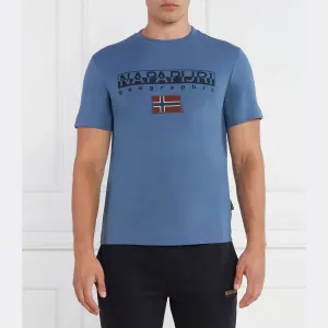 Футболка S-ayas стандартного кроя Napapijri, синий