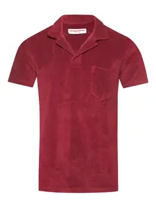 Рубашка поло Terry Orlebar Brown, красный