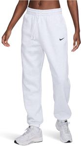 Женские спортивные брюки Phoenix Fleece с высокой талией, свободные Nike, Birch Heather/Black