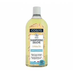 Энергетический шампунь и гель для душа 2в1 со злаками, 750 мл Coslys