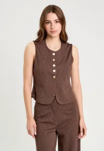 Жилет ärmelloses Cache Cache, Marron Chocolat